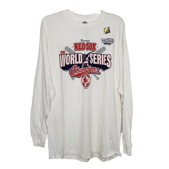 2004 MLB Boston Red Sox World Series Champion T Shirt Ball Cap DVD Dad Gift Set - Picture 2 of 16